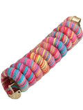 Popxstar New Korean Spiral Hair Ties High Elastic Telephone Cord Braid Hair Band Women Girls No Crease Ponytail Holder Hair Ropes