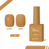 popxstar Mxsi 15ml Gel Nail Polish Neon Brown Royal Blue Red Green Pastal Nude Nail Art Varnish Gel Lacquer Top Coat UV Gel Nail Not Set