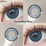 Popxstar  Fashion1 Pair  Color Contact Lenses High Quality Lenses Blue Myopia Lenses Makeup Gradient Lenses