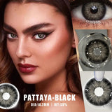 Popxstar Beautiful Pupil Colored Contact Lenses Black Natural Brown Contact 2pcs High Quality Makeup Cosmetic EyeContact Lens