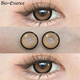 Popxstar  0~-6.00 Myopia Lenses Colored Contact Lenses with Degree Bubble Series Natural Eye Contact Prescription Lenses