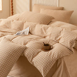 Popxstar  Winter Flannel Solid Color Duvet Cover for Winter Soft Warm Keep Warm Bed Quilt Covers Milk Velvet Queen King Bed Home Textiles