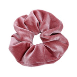 Popxstar Accessories Scrunchies Hair Scrunchy Headband Women Ties Velvet Solid Color Ponytail Holder Headwear Elastic Ties Bands Set