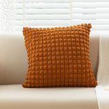 18x18in Solid Nordic Cushion Cover Texture Sensation Throw Pillow Cover For Living Room Bedroom Sofa Office Waist Pillow Case