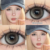 Popxstar  1 Pair Pink Series Contact Lenses for Eyes Beauty Pupils Makeup Eye Lenses for Myopia Natural Color Lenses Blue Lenses