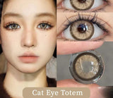 Popxstar 1 Pair New Kio Style Color Contact Lenses with Diopter Myopia Eyes Halloween Cosplay Contacts Lens  Makeup Yearly