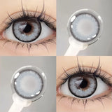 2pcs Natural Color Contact Lenses for Eyes Blue Large Diameter Lenses Korean Fashion Lenses Student Anime Accessories
