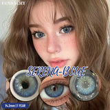 Popxstar  1Pair Colorcon Korean Lenses Color Contact Lenses For Eyes Natural Brown Soft Lens Gray Eye Contacts Makeup Cosmetic