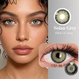 Colored Contact Lenses Fashion Green Eyes Lenses Makeup Blue Eyes Contact Natural Brown Lenses Yearly Beauty Gray Pupils