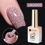 popxstar UR SUGAR 15ml Jelly Milky White Translucent Color Gel Polish Semi Permanent UV Gel Nail Art Soak Off Gel Varnish Latest Fashion