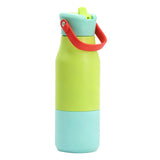 New detachable handle stainless steel insulated cup straw water cup macaron contrasting color series outdoor cold insulation