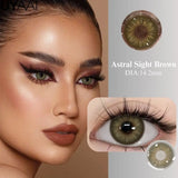New Series Bionic Pupil Color Contact Lenses High Color Rendering Green Grey Blue Cosmetic y2k Korean Fashion Color