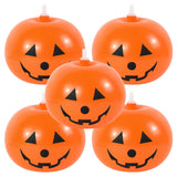 Popxstar 12inch 5Pcs Halloween Latex Balloons Pumpkin Ghost Festival Balloons Halloween Decorations Home Outdoor Halloween Pumpkin Decor