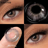 Color Contact Eye Color Lenses Makeup Natural Brown Lens Cosmetics Gray Eyes Lenses Woman Makeup Softlenses