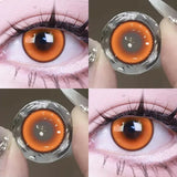 Cosplay  Color Contact Lenses Anime Pupil 6months 1pair Halloween Cute 14.2mm Softlens