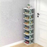 6 Layer Shoes Racks Storage Organizer Detachable Shoe Racks Saves Family Household Rack Simple Narrow Shoes Shelf Color Cabinet