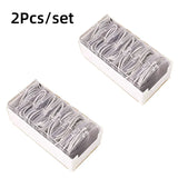 Popxstar  Cable Organizer Storage Box Set Durable Plastic Daily Office Supplies Sundries Charging Cord & Mobile Device Management Storage