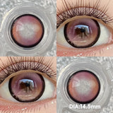 Popxstar  2pcs/pair 14.5MM Iris Brown Lenses Beauty Makeup Pupils Eye Color Lenses Colorful Contact Lenses Fashion Blue Green Lens