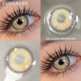 Popxstar  Fashion Colorcon Contact Lenses for Eyes Blue/Green/Brown Natural Lenses 1pair Yearly Cosmetics Pupils Color Eyes Lens
