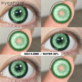 Contact Lenses 14.5mm 1Pair for Anime accessories for eyes Cosplay Color contact Lenses Halloween Eye Contacts yearly use