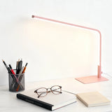 Popxstar  USB powered LED reading desk lamp with eye protection design, adjustable brightness and color change, suitable for home office a