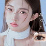 Popxstar 1Day Color contact Lenses Viviring Super Nature Pupils with Prescription Myopia Lenses Degree 0~-8.00 for Asian