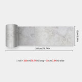 Popxstar  41 Styles Baseboard Stickers Waterproof Peel & Stick Waistline Wall Sticker Floor Border Sticker For Kitchen Bathroom 10x200cm