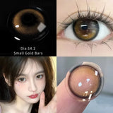 Popxstar  -2pcs/Pair Design Beauty Contact Lenses for Eyes Color Lenses Cosmetic Pupils Eye Color Lenses Blue Lens Brown Lenses