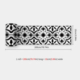 Popxstar  41 Styles Baseboard Stickers Waterproof Peel & Stick Waistline Wall Sticker Floor Border Sticker For Kitchen Bathroom 10x200cm
