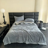 Popxstar Butterfly Jacquard Plush Blanket Summer Conditioning Bedding Nap Blanket Office Sofa Nap Blankets Soft Comfortable Bed Blankets