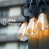 Popxstar 15M 30M ST38 LED String Light Waterproof Patio Light Indoor/Outdoor Christmas Fairy Light LED Wedding Decoration For House Garde