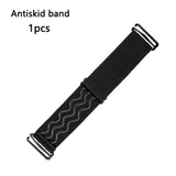 Popxstar Adjustable Wig Band For Holding Wigs Non Slip Wig Band 1-3Pcs Black Adjustable Elastic Band For Wigs Making
