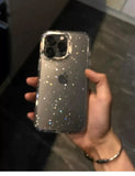 Popxstar Luxury Bling Glitter Clear Phone Case For iPhone 16 15 14 13 12 11 Pro Max X XR XS 7 8 Plus Shockproof Transparent Soft Cover