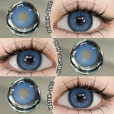 Colored Contact Lenses Natural Soft Cosmetic Brown Eye Lens Gray Pupils Yearly Blue Eye Contact Green Beautiful Pupils
