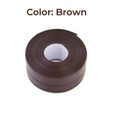 Popxstar Bathroom Shower Sink Bath Sealing Tapes PVC Adhesive Sealing Strips Waterproof Wall Stickers for Bathroom Kitchen Sealant Tape