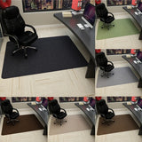 popxstar 90x120cm Office Rolling Chair Mat Computer Gaming Chair Mat Colors Bedroom Living Room Office Swivel Chair Carpet