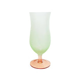 Popxstar  Pastel Frosted Glass Goblets Drinkware Home High-footed Cups Home Kitchen Party Bars Cocktail Glasses Beverage Juice Decor Gifts