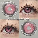 Halloween Colored Contact Lenses Red Eyes Contacts Blue Purple Beauty Makeup Color Contacts Cosplay Pink Soft Lenses