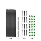 Popxstar Garden Net Plant Cover Rustproof Fiberglass Rods Insect Netting Arch Set Flower Vegetable Bird Protection Netting Plant Cover