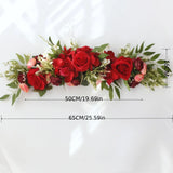 Popxstar  1 Piece,Wedding Arch Flower, Artificial Wreath for Wedding Decoration,Home Decoration Artificial Flower