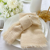 Popxstar 10PCS Set Semi-Sheer Gauze Wedding Table Runner Sage Green Cheesecloth Table Dining Party Christmas Banquets Arches Cake Decor