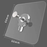 Popxstar Strong Adhesive Hooks Picture Frame Holder Poster Photo Clock No Drilling Hooks Waterproof Kitchen Bathroom Hanger Screw Hooks