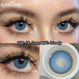 Big Eyes Black Natural Colored Contact Lenses Gray Pupils Lenses Brown Makeup Color Eyes Contacts Yearly 1Pair/2pcs
