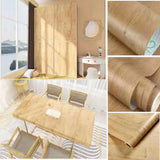 Popxstar 60/80cm Wide Wood Sticker for Furniture Wallpaper PVC Wallstickers DIY Walls Waterproof Door Kitchen Wardrobe Cabinet Decor Film