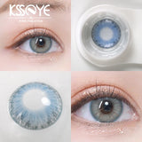 Popxstar 2Pcs Eyes Contacts Lenses with Diopter Fashion Soft Myopia Colored Lenses for Eyes Makeup Diameter 14.2mm Fast Shipping