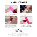 Popxstar  24Pcs Short Almond Fake Nails Nude Color Press On Nails Shiny Sequins Designs Simple DIY Manicure Women Acrylic False Nails