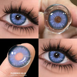 1 Pair Color Contact Lenses for Eyes Color Eye Lens Brown Eye Lenses  Gray Pupils Lens Yearly Black Contacts