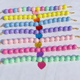 Adjustable Oval Shape Pearl Cat Necklace for Small Dogs And Puppies Pet Jewelry Collar for Wedding Party Accessories