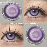 Halloween Colored Contact Lenses Red Eyes Contacts Blue Purple Beauty Makeup Color Contacts Cosplay Pink Soft Lenses