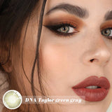 NEW Contact Lens Makeup Green Lens Cosmetic Eye Color Lenses Woman Accesories Natural Brown Eyes Contacts With Big Pupil